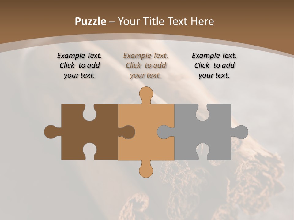 Cinnamons On A Table With A Brown Background PowerPoint Template