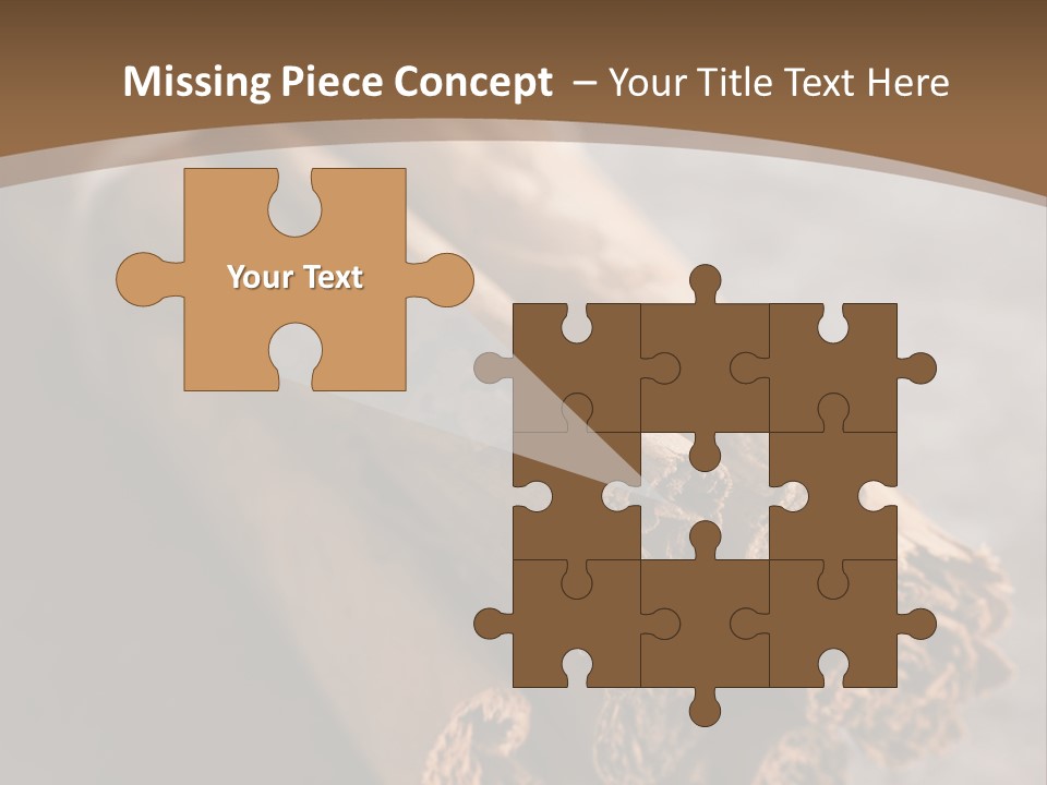 Cinnamons On A Table With A Brown Background PowerPoint Template