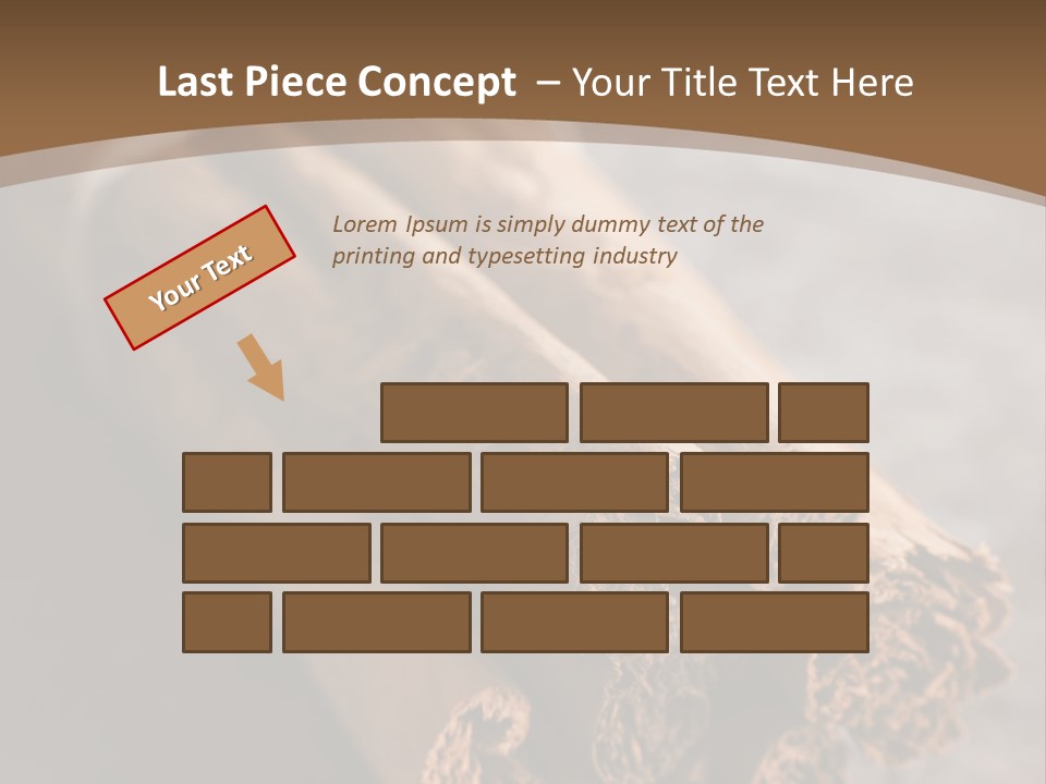 Cinnamons On A Table With A Brown Background PowerPoint Template