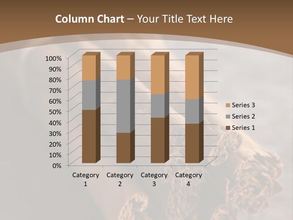 Cinnamons On A Table With A Brown Background PowerPoint Template