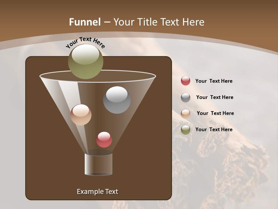 Cinnamons On A Table With A Brown Background PowerPoint Template