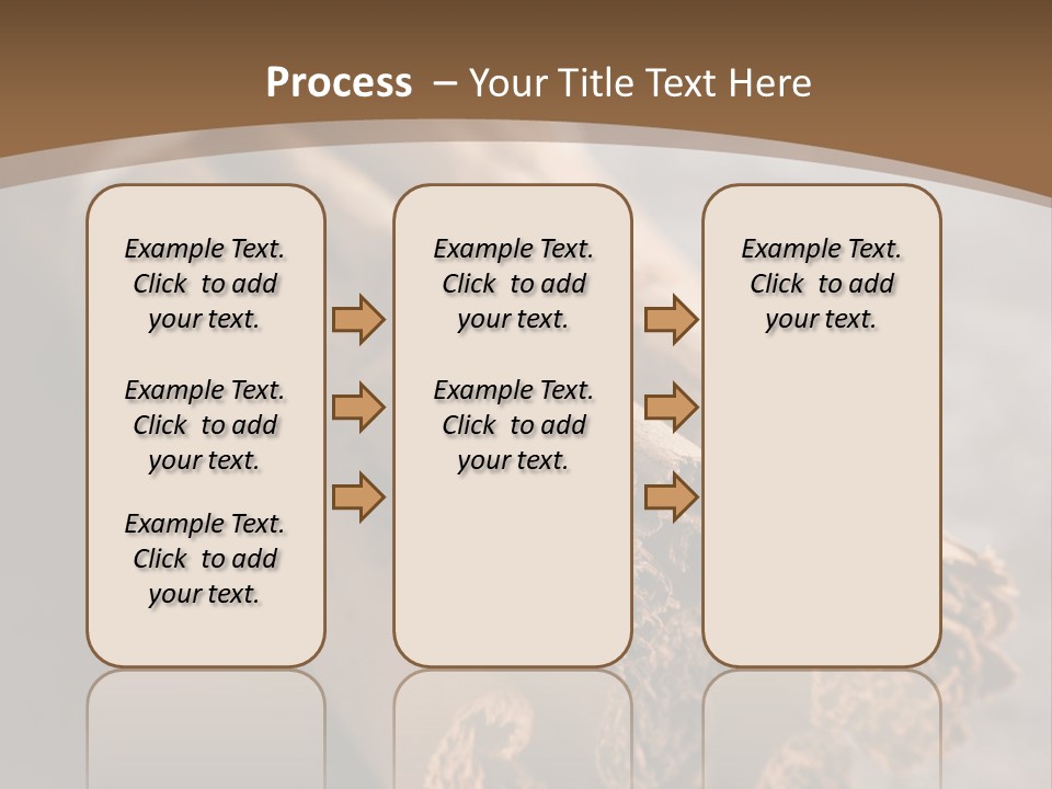 Cinnamons On A Table With A Brown Background PowerPoint Template