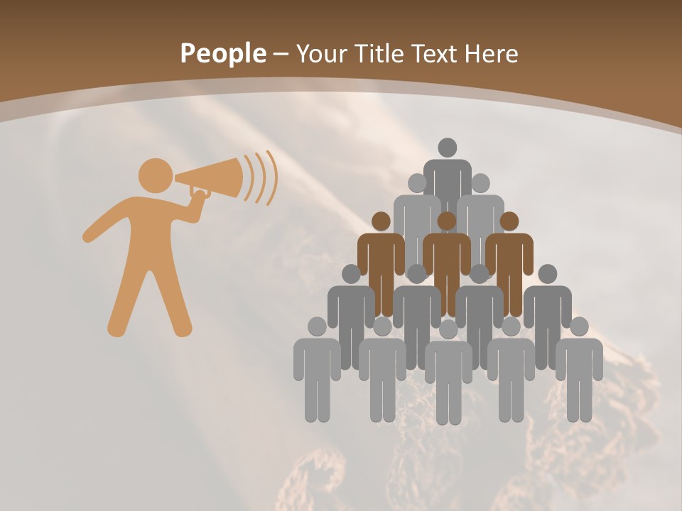 Cinnamons On A Table With A Brown Background PowerPoint Template