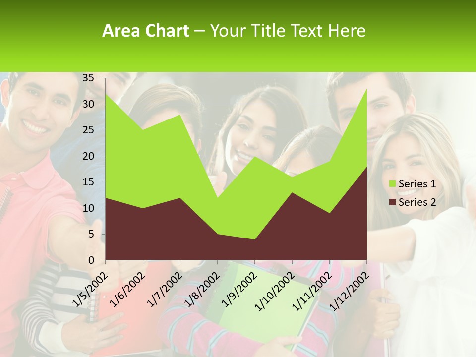 A Group Of Young People Giving Thumbs Up PowerPoint Template