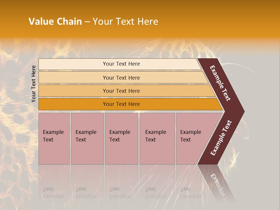 A Cheetah Powerpoint Presentation With A Black Background PowerPoint Template