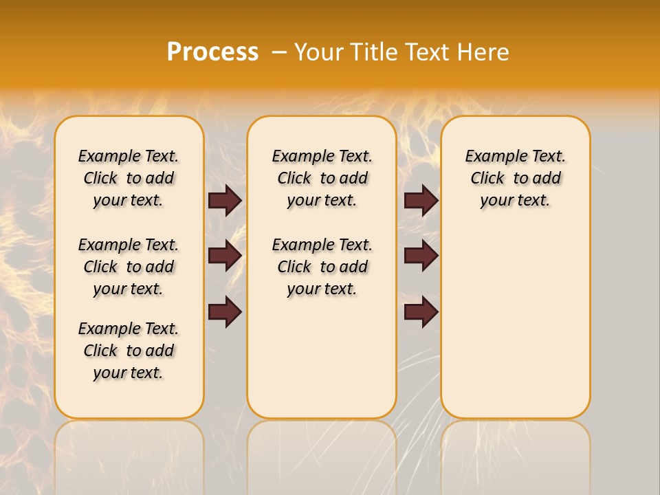 A Cheetah Powerpoint Presentation With A Black Background PowerPoint Template