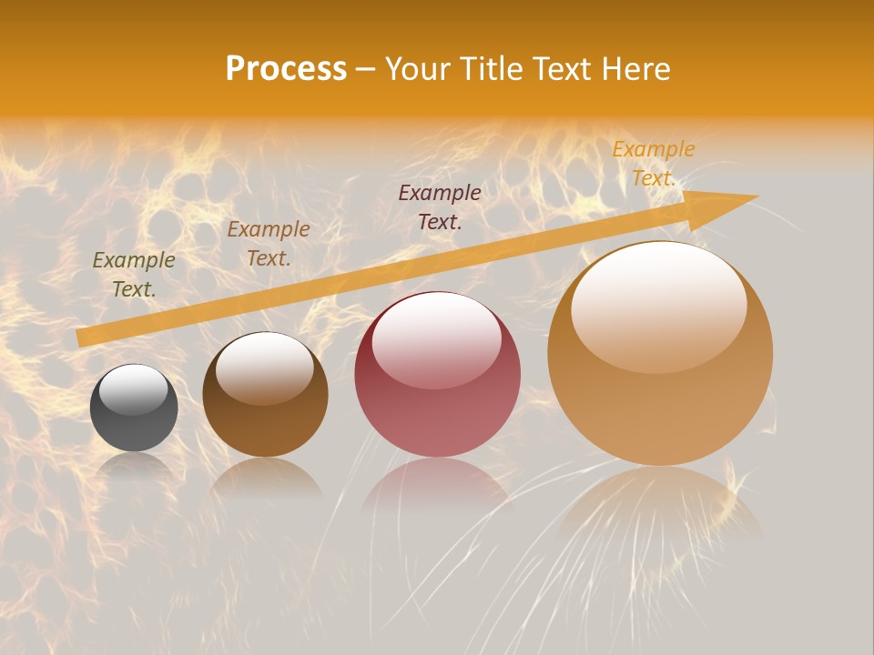 A Cheetah Powerpoint Presentation With A Black Background PowerPoint Template