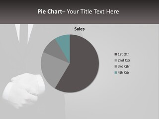 A Man In A Black Suit And White Gloves PowerPoint Template