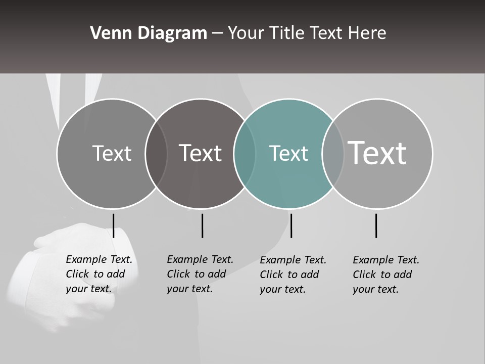 A Man In A Black Suit And White Gloves PowerPoint Template
