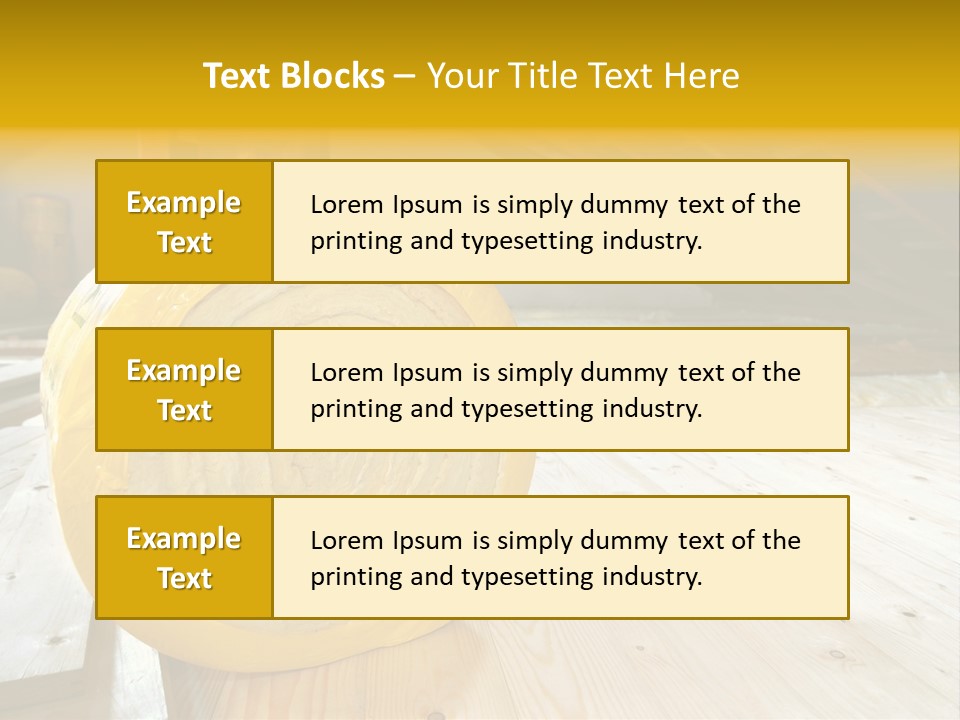 A Yellow Roll Of Insulation In A Attic PowerPoint Template