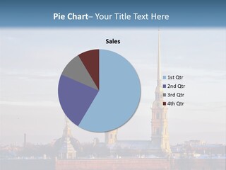 A Large Body Of Water With A Building In The Background PowerPoint Template