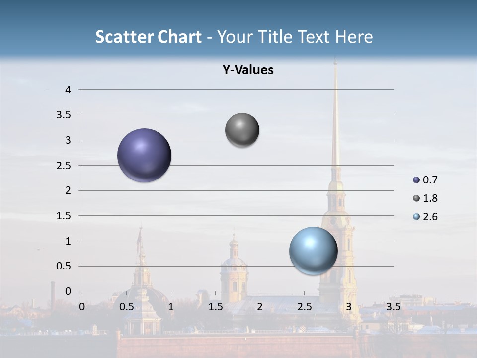 A Large Body Of Water With A Building In The Background PowerPoint Template