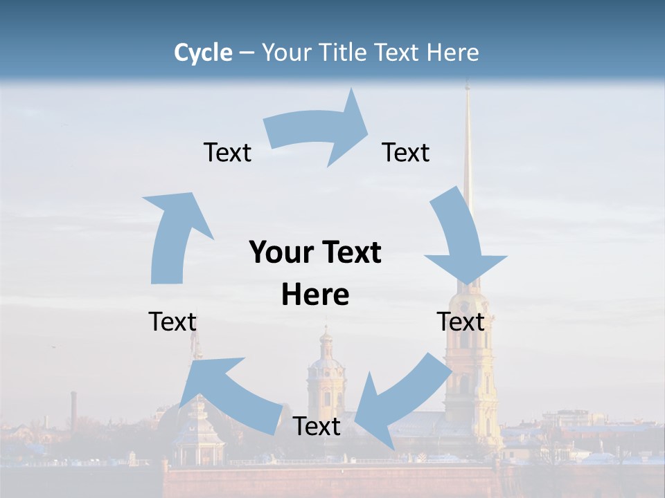 A Large Body Of Water With A Building In The Background PowerPoint Template
