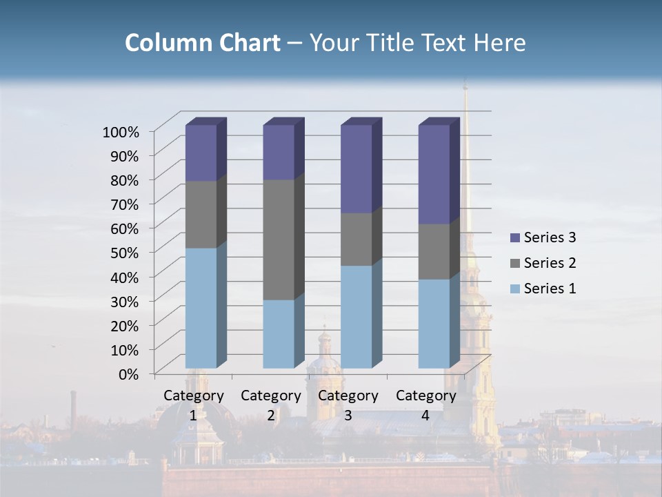 A Large Body Of Water With A Building In The Background PowerPoint Template