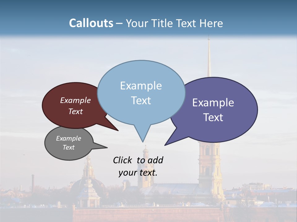 A Large Body Of Water With A Building In The Background PowerPoint Template
