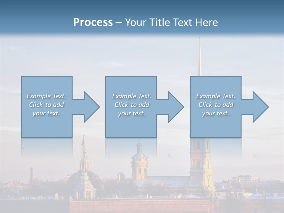 A Large Body Of Water With A Building In The Background PowerPoint Template