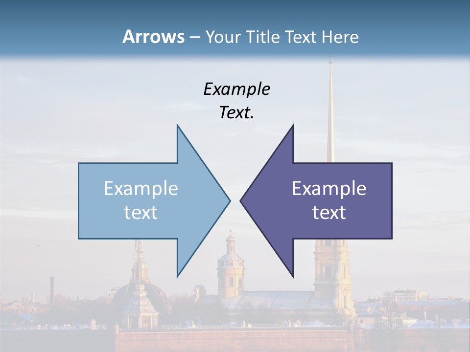 A Large Body Of Water With A Building In The Background PowerPoint Template