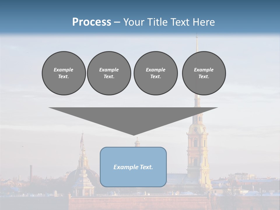 A Large Body Of Water With A Building In The Background PowerPoint Template