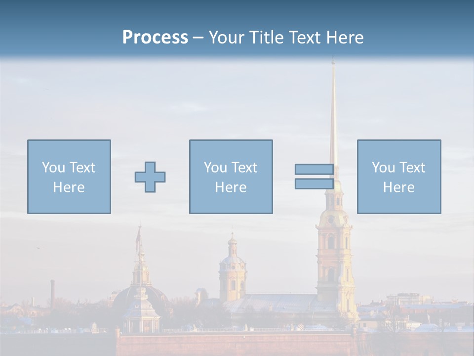 A Large Body Of Water With A Building In The Background PowerPoint Template