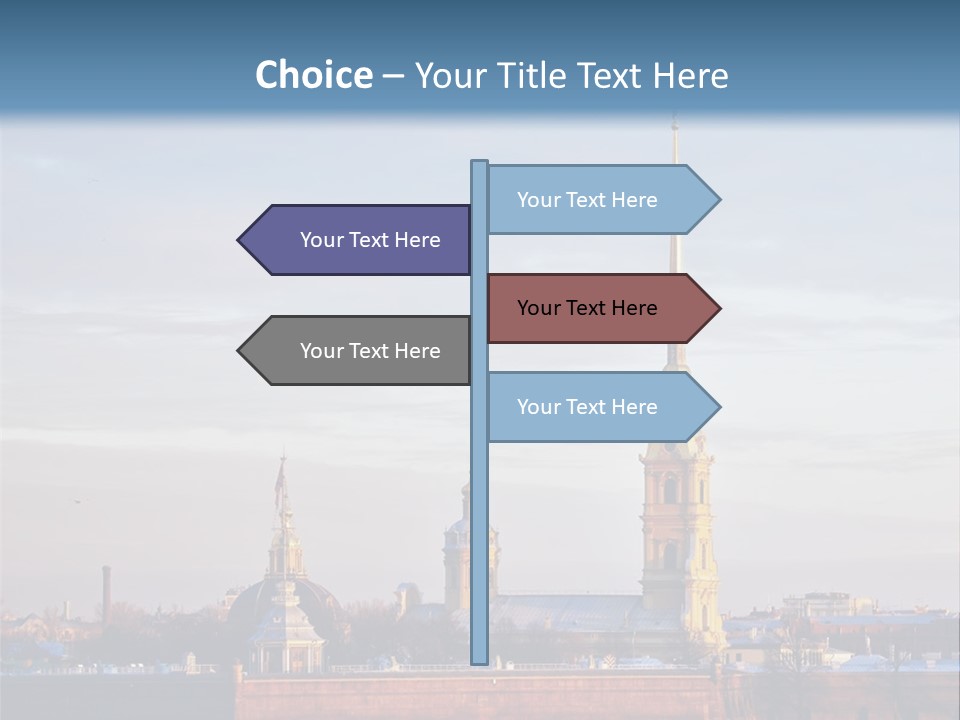 A Large Body Of Water With A Building In The Background PowerPoint Template