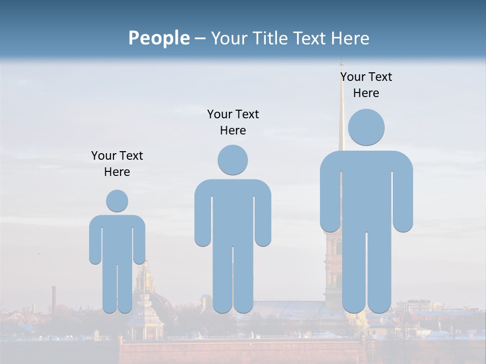 A Large Body Of Water With A Building In The Background PowerPoint Template