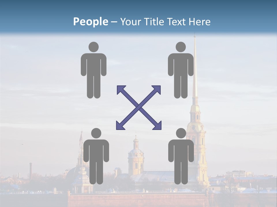 A Large Body Of Water With A Building In The Background PowerPoint Template