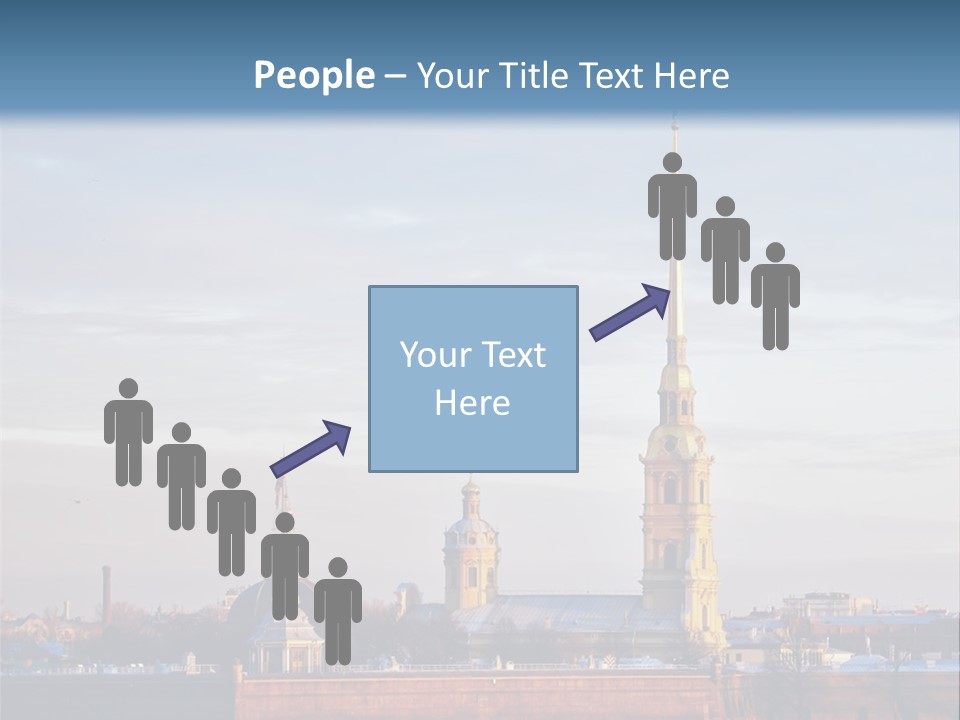 A Large Body Of Water With A Building In The Background PowerPoint Template