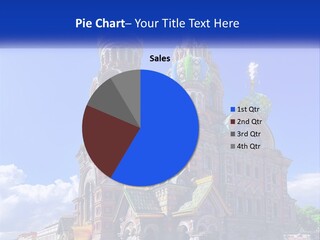 A Picture Of A Church With A Blue Sky In The Background PowerPoint Template