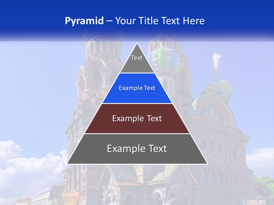 A Picture Of A Church With A Blue Sky In The Background PowerPoint Template