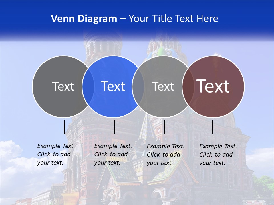 A Picture Of A Church With A Blue Sky In The Background PowerPoint Template