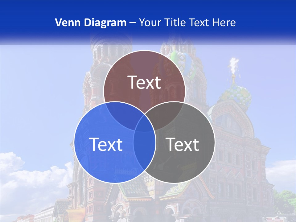A Picture Of A Church With A Blue Sky In The Background PowerPoint Template