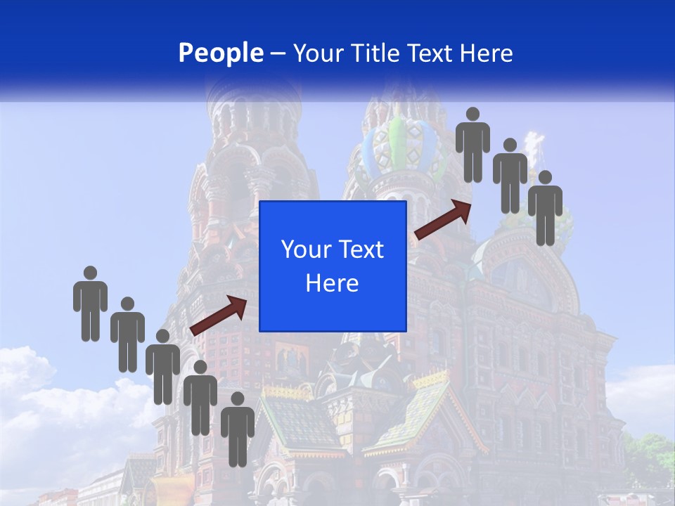 A Picture Of A Church With A Blue Sky In The Background PowerPoint Template