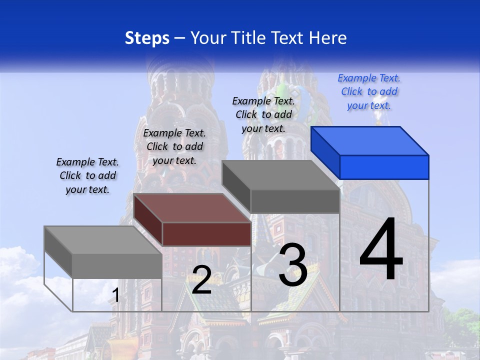 A Picture Of A Church With A Blue Sky In The Background PowerPoint Template