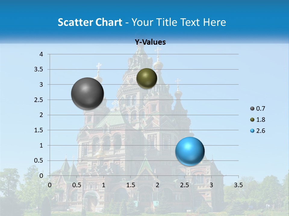 A Church With A Blue Sky In The Background PowerPoint Template