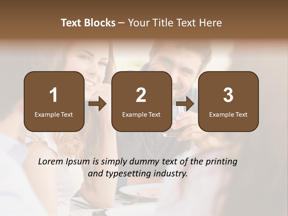 A Group Of People Sitting Around A Table Drinking Wine PowerPoint Template