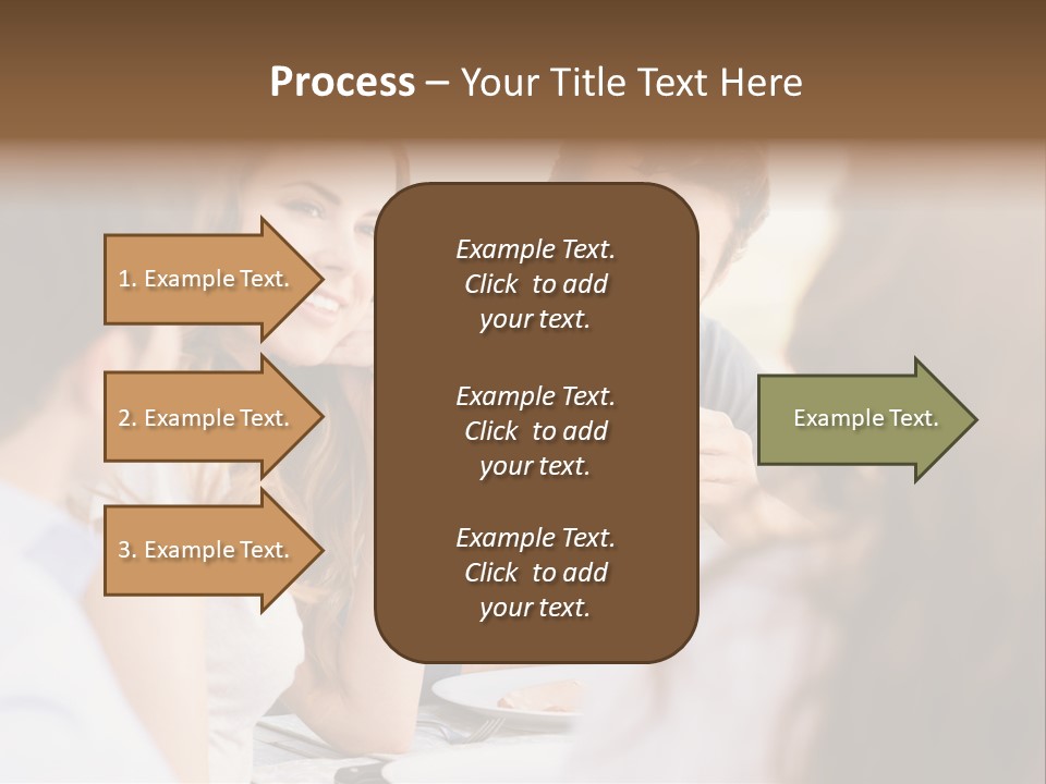 A Group Of People Sitting Around A Table Drinking Wine PowerPoint Template