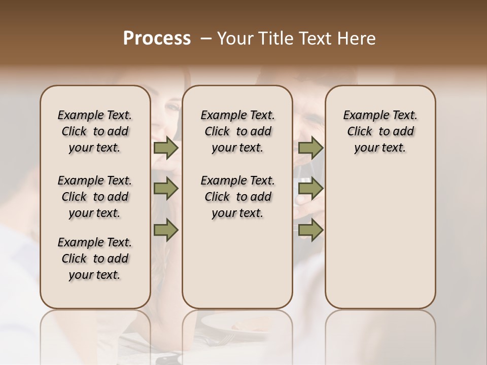 A Group Of People Sitting Around A Table Drinking Wine PowerPoint Template