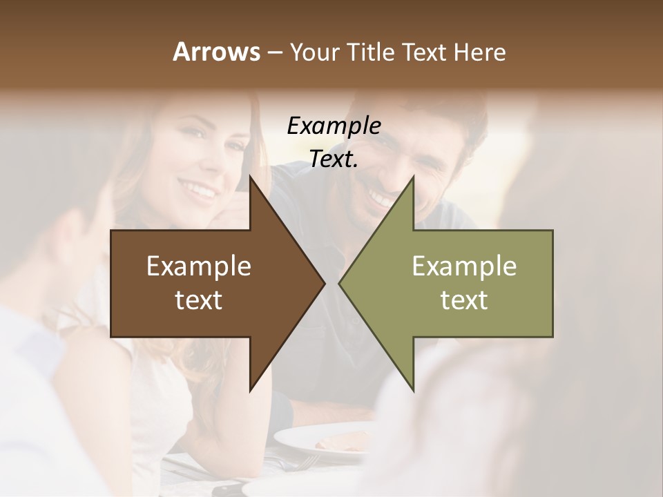 A Group Of People Sitting Around A Table Drinking Wine PowerPoint Template