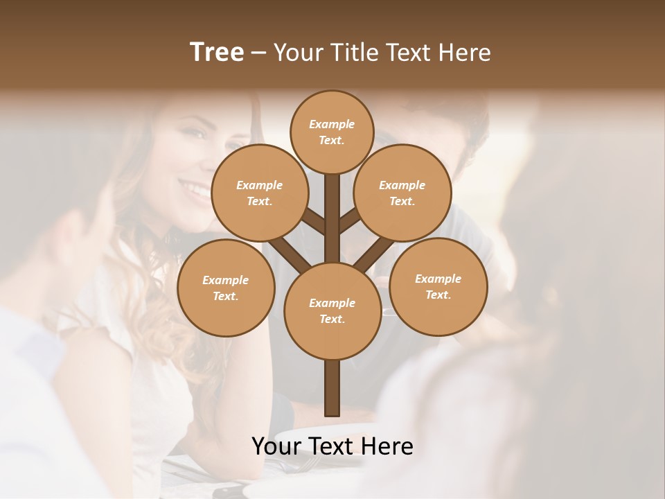 A Group Of People Sitting Around A Table Drinking Wine PowerPoint Template