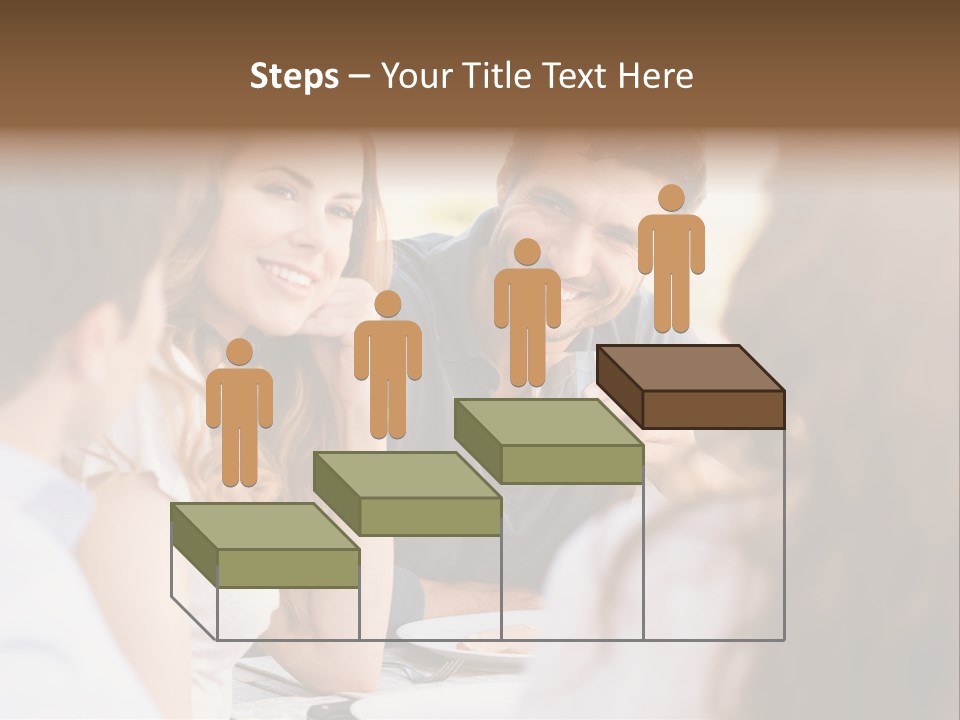 A Group Of People Sitting Around A Table Drinking Wine PowerPoint Template