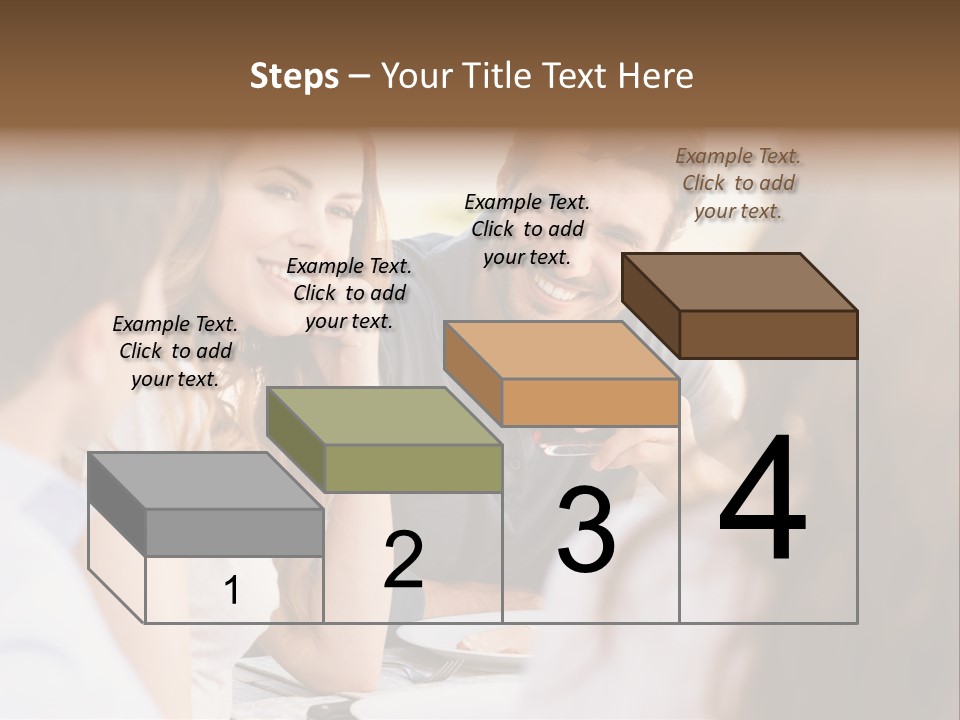 A Group Of People Sitting Around A Table Drinking Wine PowerPoint Template