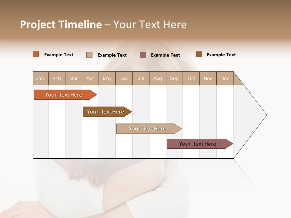 A Little Girl Holding A Puppy Powerpoint Template PowerPoint Template