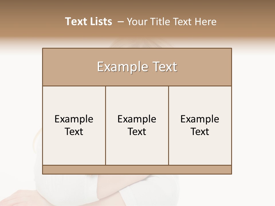 A Little Girl Holding A Puppy Powerpoint Template PowerPoint Template
