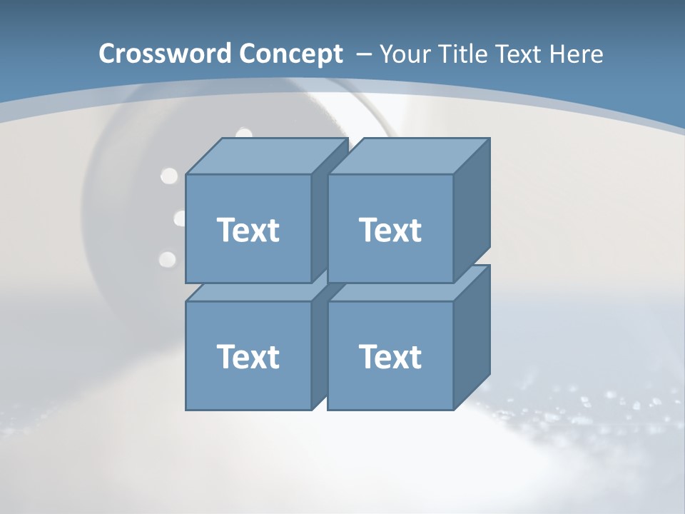A Close Up Of A Spoon On A Table PowerPoint Template