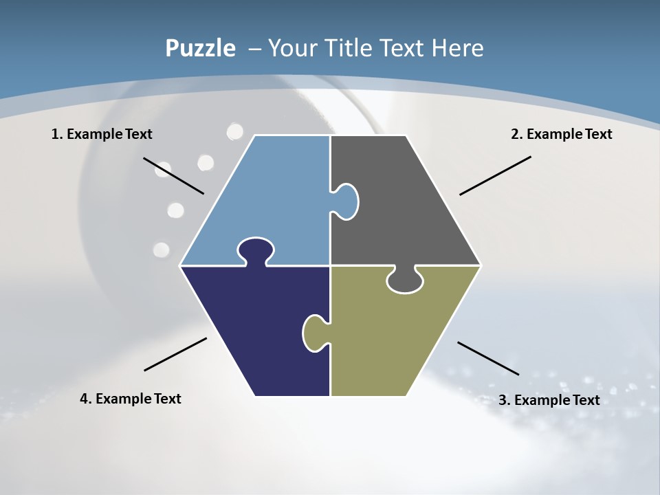 A Close Up Of A Spoon On A Table PowerPoint Template