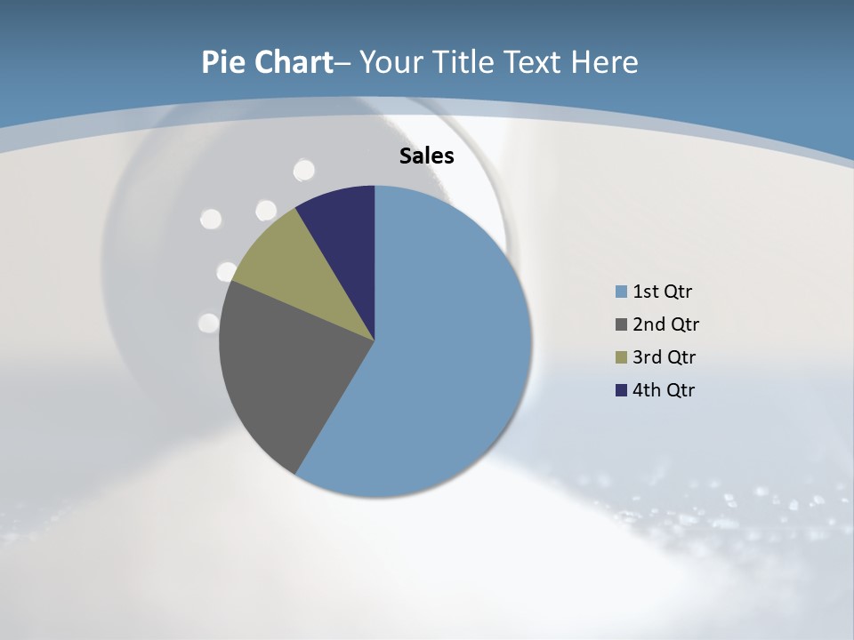 A Close Up Of A Spoon On A Table PowerPoint Template