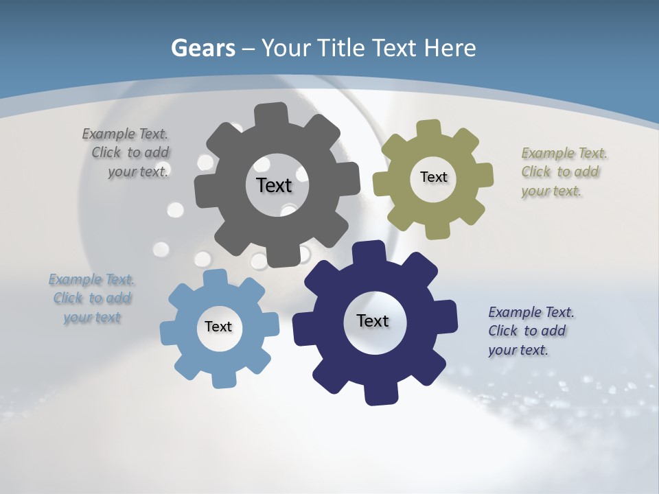 A Close Up Of A Spoon On A Table PowerPoint Template
