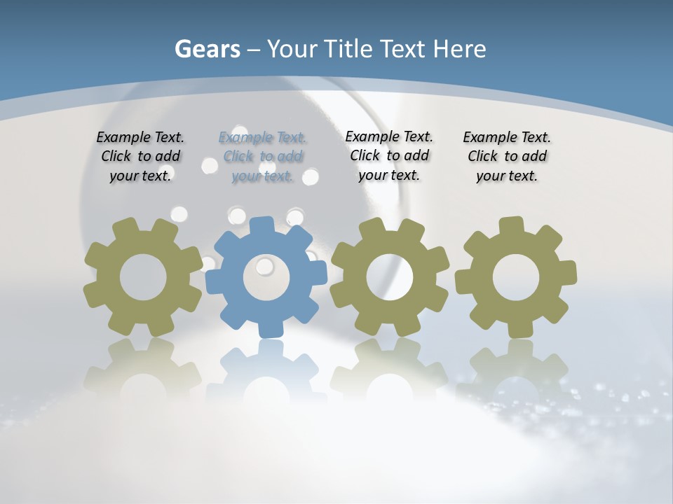 A Close Up Of A Spoon On A Table PowerPoint Template