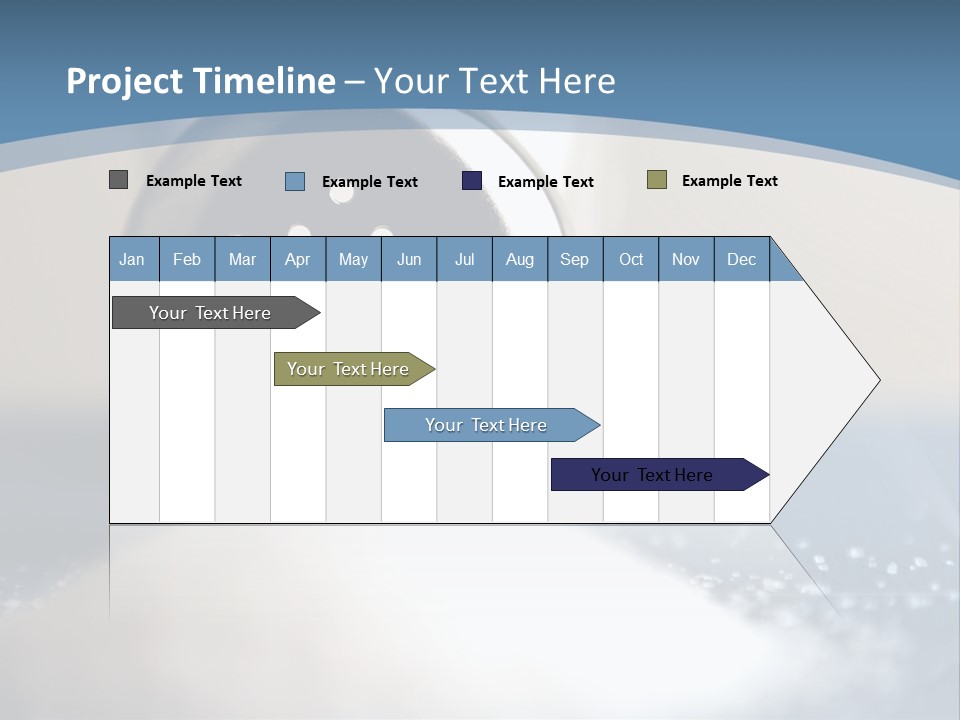 A Close Up Of A Spoon On A Table PowerPoint Template