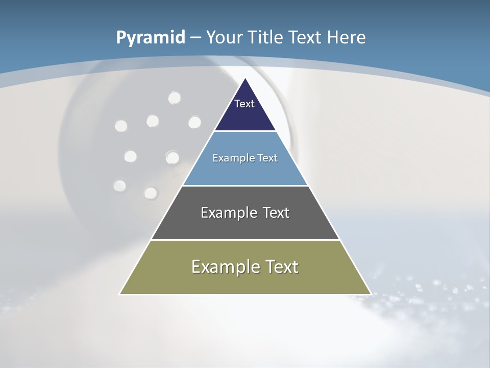 A Close Up Of A Spoon On A Table PowerPoint Template